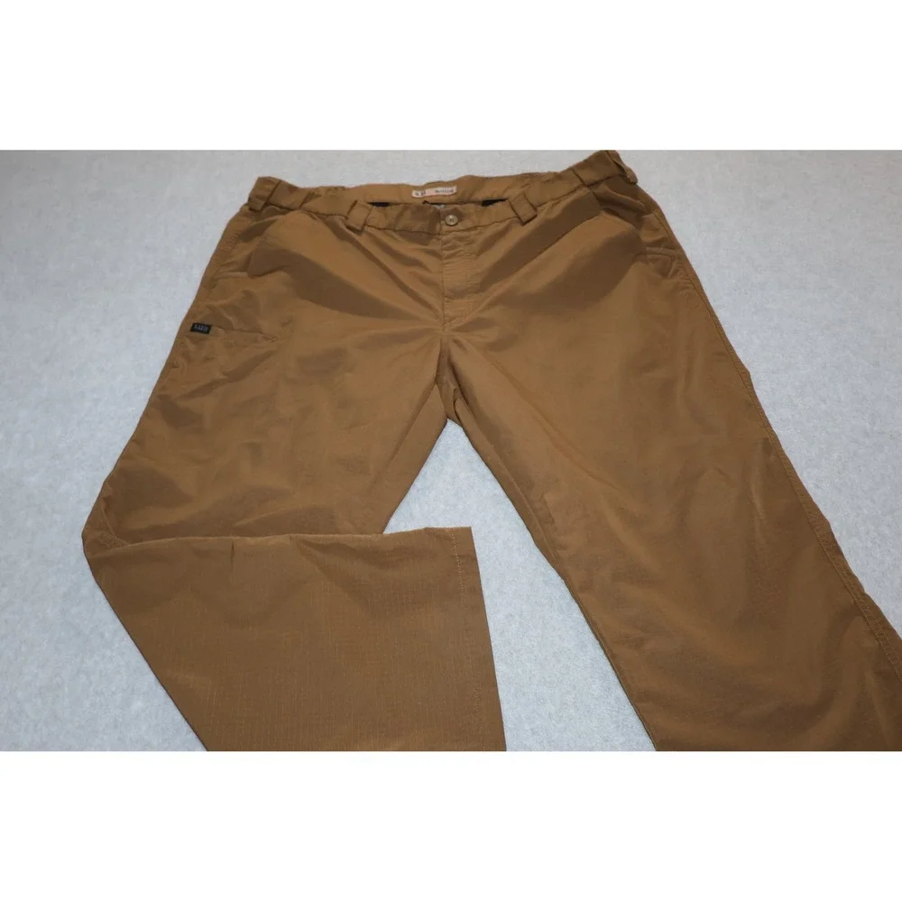 5.11 Tactical Pants Mens 42x30 Brown Ripstop Lightweight Cargo Hiking Outdoor